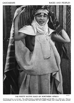 Caucasian Prints: Berber woman