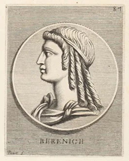 Orator Prints: Berenice I, Queen of Egypt by marriage to Ptolemy I Soter, c. 34