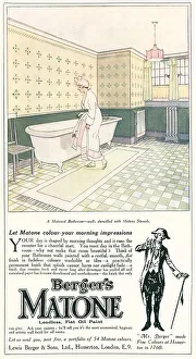 Berger's Matone Advertisement
