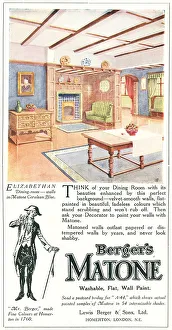 Berger's Matone Advertisement