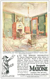 Berger's Matone Advertisement