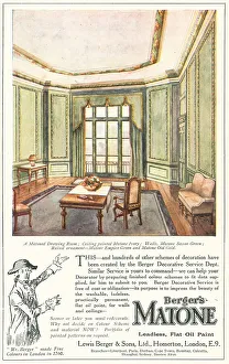 Berger's Matone Advertisement