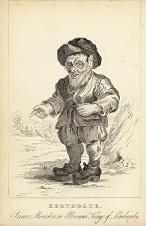 Dwarf Prints: Berholde, a favorite of King Alboin of Lombardy