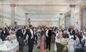 Dinner Prints: Berkleley Hotel Dinner