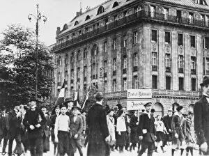 Demonstrators Collection: Berlin Demonstration 1919