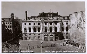 Immediately Gallery: Berlin, Germany - after WW2 - Sport Palace, Potsdamerstrasse
