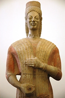 Images Dated 10th August 2006: Berlin Goddess. 580-560 BC. From Keratea
