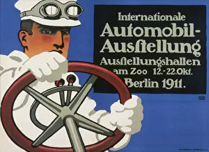 Motoring Posters and Prints Gallery: Berlin Motor Race Poster