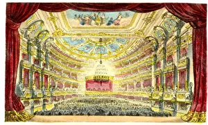 Images Dated 18th January 2019: Berlin Opera House - viewed from the stage