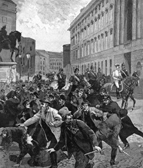 Images Dated 22nd August 2011: Berlin Riots & Kaiser