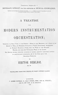 Frontis Piece Prints: BERLIOZ ( 1803 -1869 )