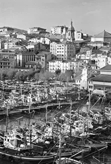 Images Dated 13th March 2019: Bermeo harbour, Spain