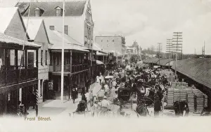 Packing Prints: Bermuda - Front Street, Hamilton