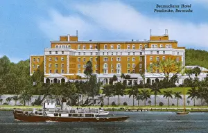 Bermudian Prints: Bermudiana Hotel, Pembroke, Bermuda