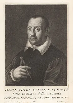 Medici Prints: Bernardo Buontalenti, Italian stage designer, architect, painter