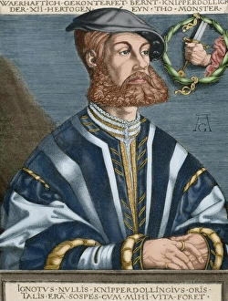 Anabaptists Gallery: Bernhard Knipperdolling (c. 1495-1536). German leader of the