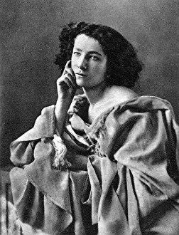 Bernhardt Prints: Bernhardt Photo 1869