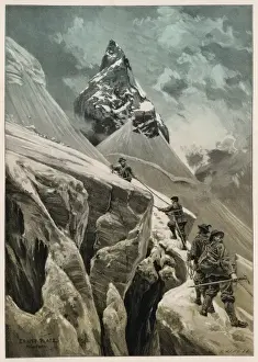 Kunst Prints: Bernina / Alps / Kunst / 1899