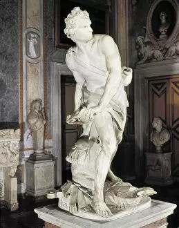 Rome Gallery: BERNINI, Giovanni Lorenzo (1598-1680). David