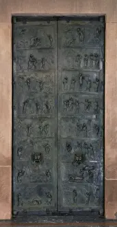 The Bernward Doors. 1015. GERMANY. Hildesheim