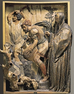 BERRUGUETE, Alonso (1480-1561). Altarpiece of BERRUGUETE, Alonso (1480-1561). Altarpiece of