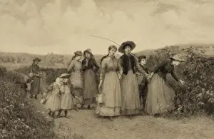 Pickers Prints: The berry pickers