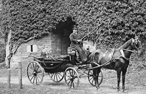 Totnes Prints: Berry Pomery Castle Victorian period