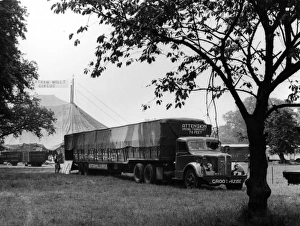 Images Dated 11th November 2011: Bertram Mills Lorry