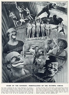 Makeup Collection: Bertram W. Mills Circus at Olympia, London 1928