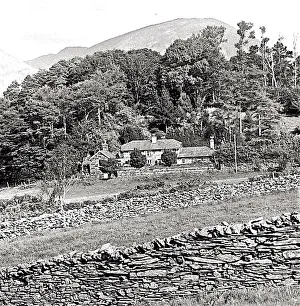 Bertrand Russell, 3rd Earl Russell (1872-1970), British philosopher and author -- Penralltgoch, near Ffestiniog, Gwynedd, North Wales, the house where Russell lived in the late 1940s and early 1950s