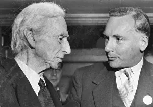 Bertrand Prints: Bertrand Russell, British writer, pacifist etc