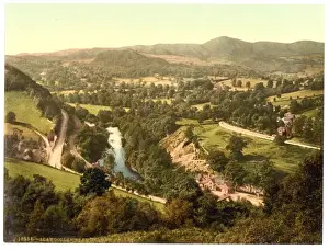 Llangollen Prints: Berwyn Valley, Llangollen, Wales
