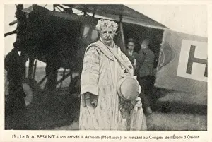 Besant at Arnhem 1920S