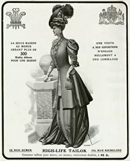 Images Dated 28th April 2016: Bespoke tailored clothing for ladies 1906
