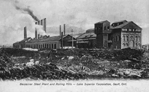 Images Dated 15th May 2012: Bessemer steel plant and rolling mills