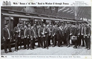 Images Dated 24th March 2017: The Besses o th Barn Brass Band - Paddington Station