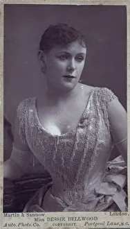 MonoMania Images Gallery: Bessie Bellwood music hall singer 1856-1896