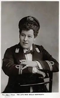 Wentworth Prints: Bessie Wentworth music hall male impersonator 1873-1901