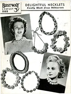 Pence Prints: Bestway pattern for Delightful Necklets