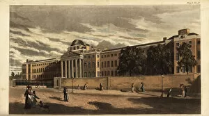 Images Dated 11th June 2019: Bethlem psychiatric hospital or Bedlam in 1816
