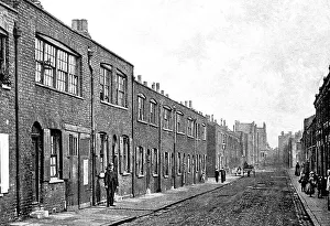 Weavers Prints: Bethnal Green Weavers Houses early 1900's