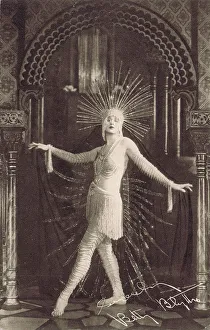 Chin Collection: Betty Blythe in costume from the film Chu Chin Chow