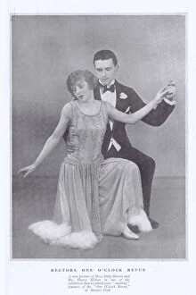 Betty Harris and Harry Milton in the cabaret show One O'Cloc