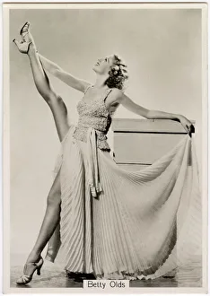 Beauties Prints: Betty Olds, American film actress Date: 1939