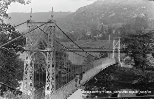 Suspension Prints: Betty Y Coed Suspension Bridge