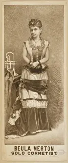 Merton Prints: Beula Merton, solo cornetist
