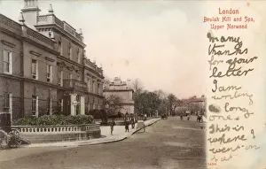 Norwood Prints: Beulah Hill and Spa - Upper Norwood, London