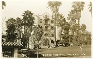 Hollywood Prints: Beverly Hills Hotel, Beverly Hills, California, USA