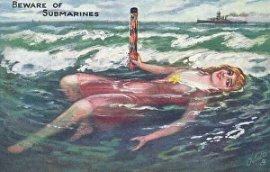 Beware of Submarines WW1
