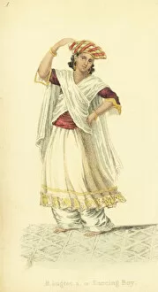 Bhugtee or dancing boy, India